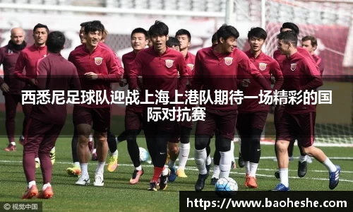西悉尼足球队迎战上海上港队期待一场精彩的国际对抗赛